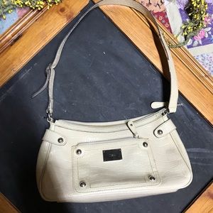 Liz & Co. cream colored purse